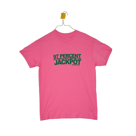 Shirehead '97 percent' Tshirt (Pink)